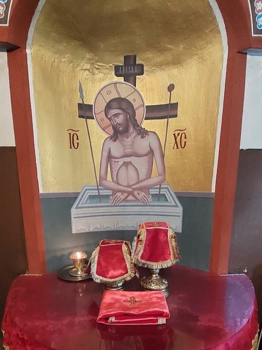 причастие в храм Св. вмчк Георги, гр. Костенец