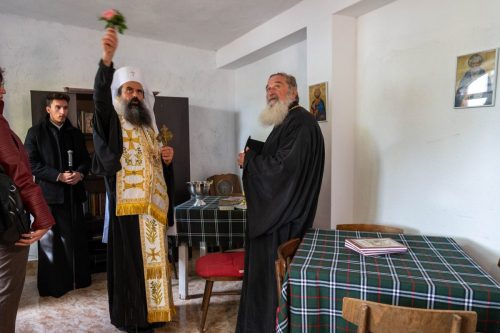 Освещаване на Енорийския център в храм Св. вмчк Георги - гр. Костенец от Патриарх Даниил